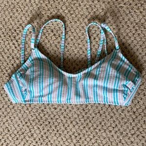 Striped Bikini Top